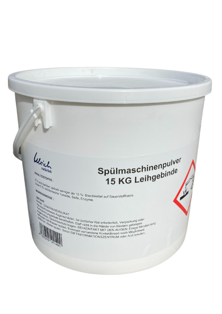 Ulrich Natürlich Maskinop­vaskepulver 15 Kg