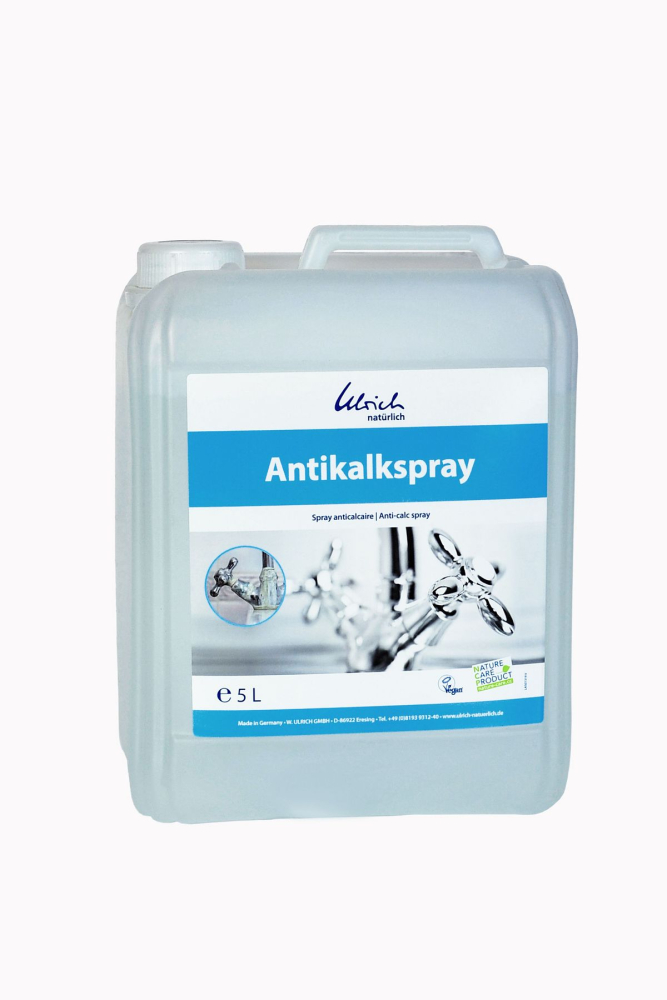 Ulrich Natürlich Afkalker Med Sæbe Spray 5 L økologisk