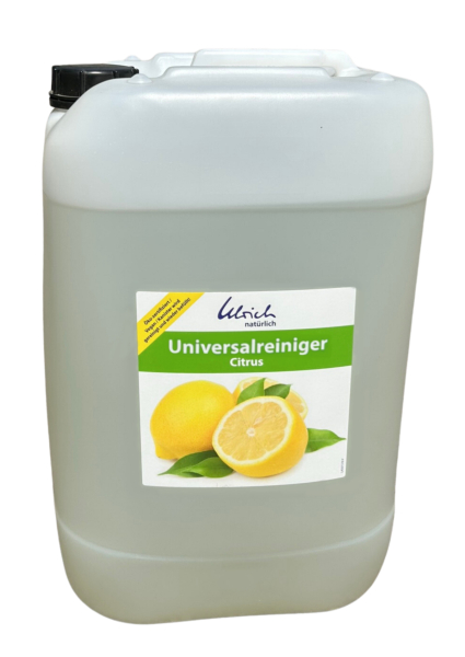  Ulrich Natürlich - universal­rengøring med citrus - 25 L - økologisk 