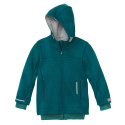 Disana outdoor jakke i kogt økologisk uld - pacific - GOTS - PREORDER