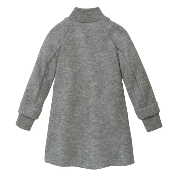 Disana uldfrakke i kogt økologisk uld - grey - GOTS - PREORDER