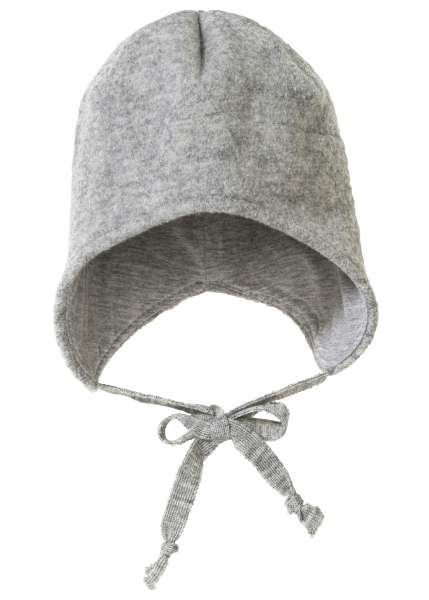 Disana vinterhue i økologisk kogt uld - grey - GOTS - PREORDER