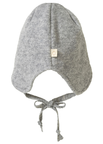 Disana vinterhue i økologisk kogt uld - grey - GOTS - PREORDER