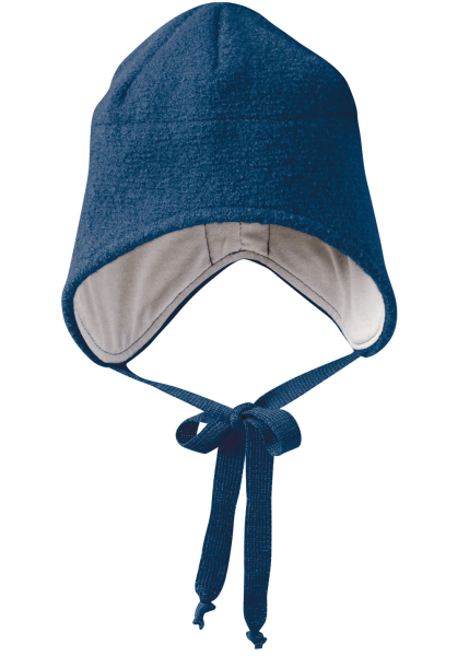 Disana vinterhue i økologisk kogt uld - navy - GOTS - PREORDER