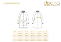 Disana uldfrakke i økologisk kogt uld - cassis - GOTS - PREORDER