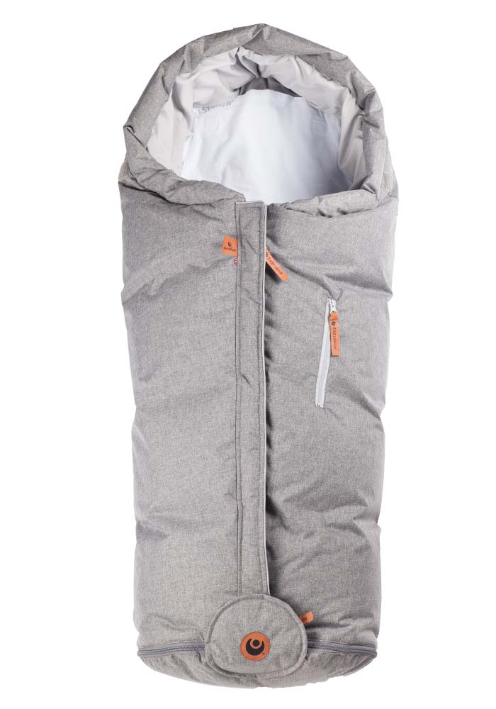 Billede af Easygrow kørepose hood norse - grey melange