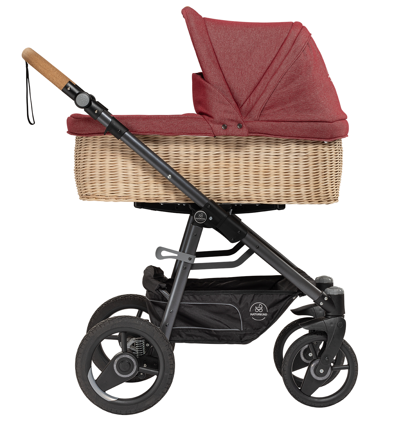 Naturkind Lux Evo Retro Flettet Colour Granada Rødmeleret