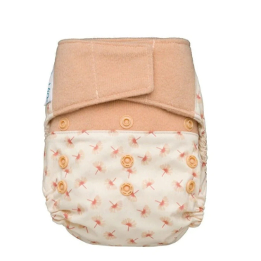 GroVia onesize AI2 cover med velcro - whimsy