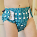 Little Lovebum strækbare vingeforlængere til stofbleer - 1 par - sort