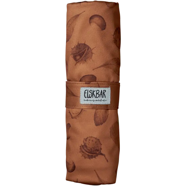 Elsbar pusleunderlag - chestnut