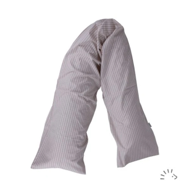 Popolini betræk til ammepude style snake - Diamond sand rosé