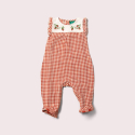Little Green Radicals Sommerdragt til Baby – Rødternet