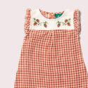 Little Green Radicals Sommerdragt til Baby – Rødternet