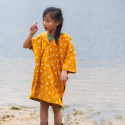 Little Green Radicals Strandponcho med Hætte – Bier, Økologisk Frotté