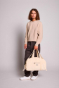 Hindbag Basile Pusletaske i Økologisk Fløjl – Beige