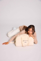Hindbag Basile Pusletaske i Økologisk Fløjl – Beige