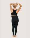 Carriwell Sømløse Leggings til Gravide – Sort