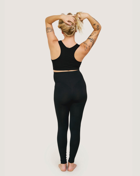 Carriwell Sømløse Leggings til Gravide – Sort