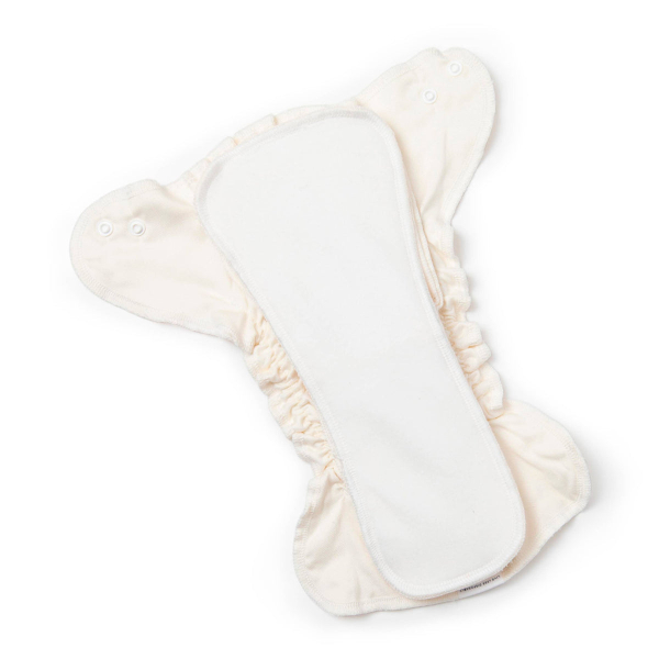Esembly Overnighters – booster i økologisk bomuld med fleece (2 stk.)
