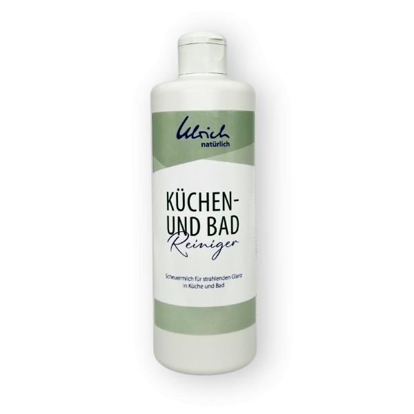 Ulrich Natürlich rengøringsmiddel til køkken/bad med skuremælk - 500 ml