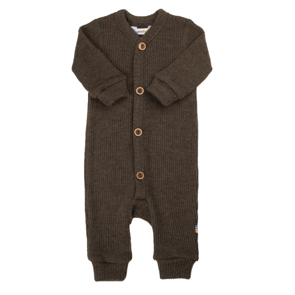 Joha jumpsuit heldragt i merinould til baby