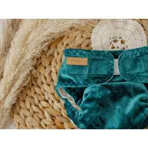 Puppi lomme-formsyet bambusble - arctic lake - velcro