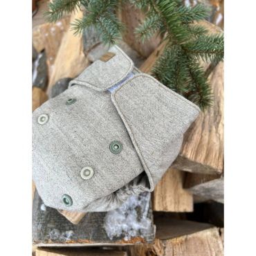 Puppi cover i merinould - nature glow - velcro