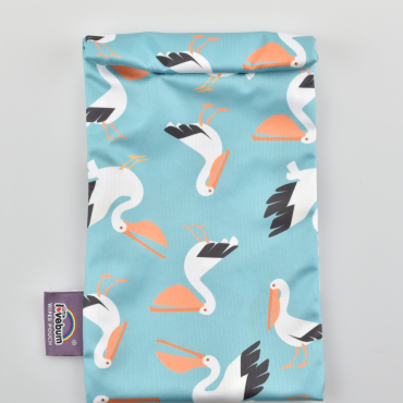 Little Lovebum mini wetbag til vaskeklude - pelican
