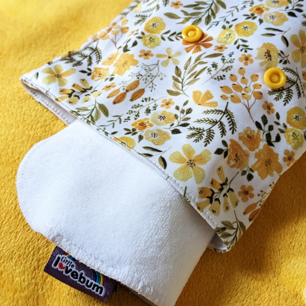 Little Lovebum mini wetbag - oversigt over print