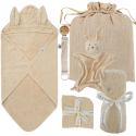 Summerville Organic babygavesæt Velkommen baby i sandshell