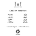 Summerville Organic økologisk badekåbe Rabbit i sand