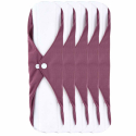 Little Lamb natbind 5 pk - aubergine