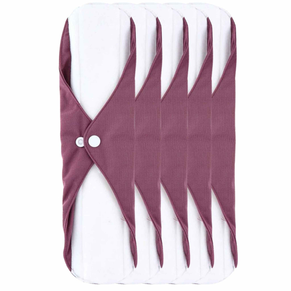 Little Lamb natbind 5 pk - aubergine