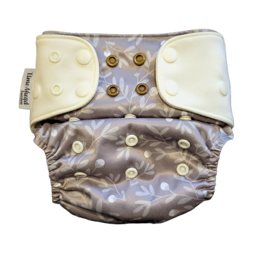 Time Ahead Sweden lommeble Komfort staydry 5-17 kg - Humleblomster beige