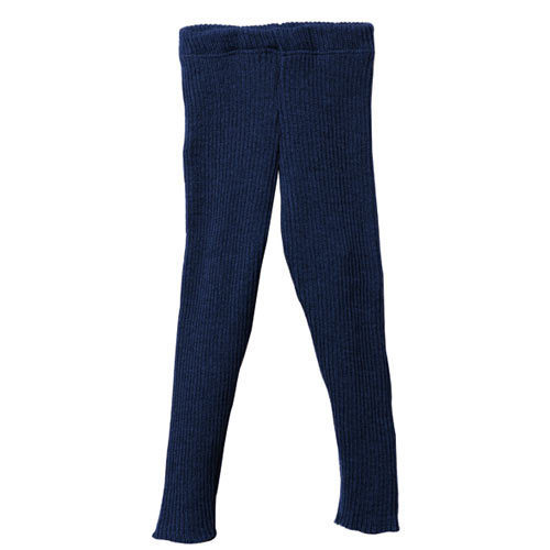 Disana Strikkede leggings - Økologisk uld - Navy
