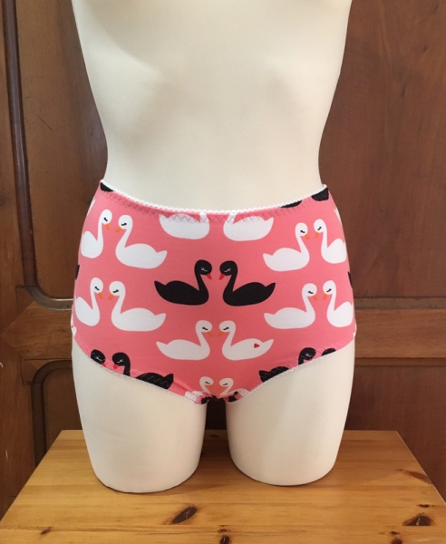 Colorio Organics High Waist trusser - Swan - Vælg Str.
