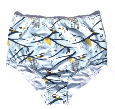 Colorio Organics High Waist trusser - Birds Party - Vælg Str.