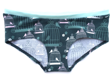 Colorio Organics bikinitrusse - Lovely Birds - Vælg Str.