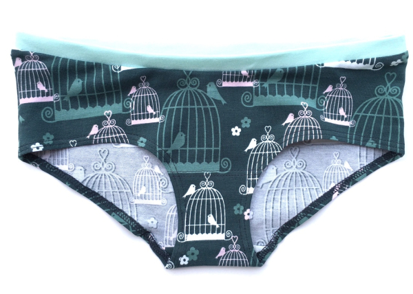 Colorio Organics bikinitrusse - Lovely Birds - Vælg Str.