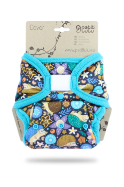 Petit Lulu onesize cover - hedgies - velcro