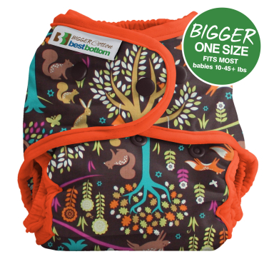 BIGGER Best Bottom - jewel wood + 3 indlæg