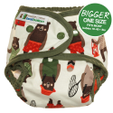 BIGGER Best Bottom - brawny bears cotton + 3 indlæg