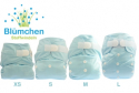 Bland Selv Bleer - 20 stk Blümchen lommeble - ensfarvede