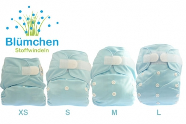 Bland Selv Bleer - 20 stk Blümchen lommeble - ensfarvede