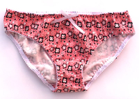 Colorio Organics bikinitrusser - pink daisies 
